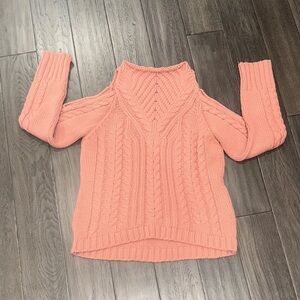 Venus Women's Cable Knit cold shoulder Sweater